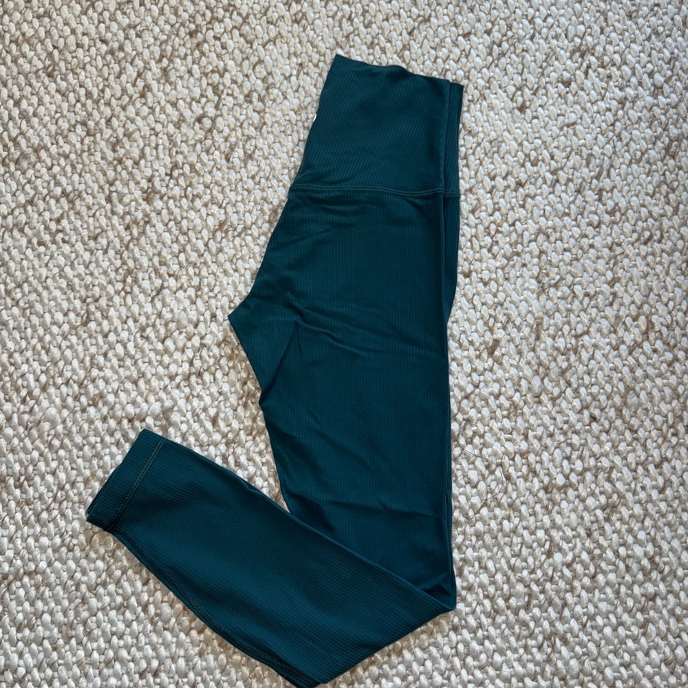 Lululemon Athletica Dark Green Leggings